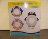 Penguin Swimming Rings 3 pack NEW Inflatable Pool Floats - $13.49