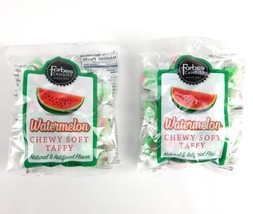 (Lot of 2) Forbes Candies Watermelon Chewy Soft Taffy 6oz New 07/2023 - £9.60 GBP