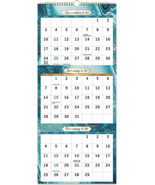 2024 Wall Calendar - 3-Month Display Vertical Calendar 2024, Dec 2023 - ... - £10.08 GBP