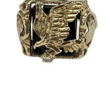 1 Men&#39;s Fashion Ring 10kt Yellow Gold 401031 - $359.00