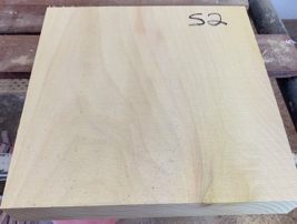 HUGE OSAGE ORANGE PLATTER BLANK LATHE TURNING WOOD LUMBER 14&quot; X 14&quot; X 2&quot; S2 - £55.35 GBP