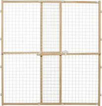 Wire Mesh Pet Safety Gate 44 Inches Tall Expands 29 50 Inches Wide Large - £90.65 GBP
