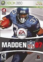 Madden NFL 07  (Xbox 360, 2006) Rated E for Everyone - $2.97