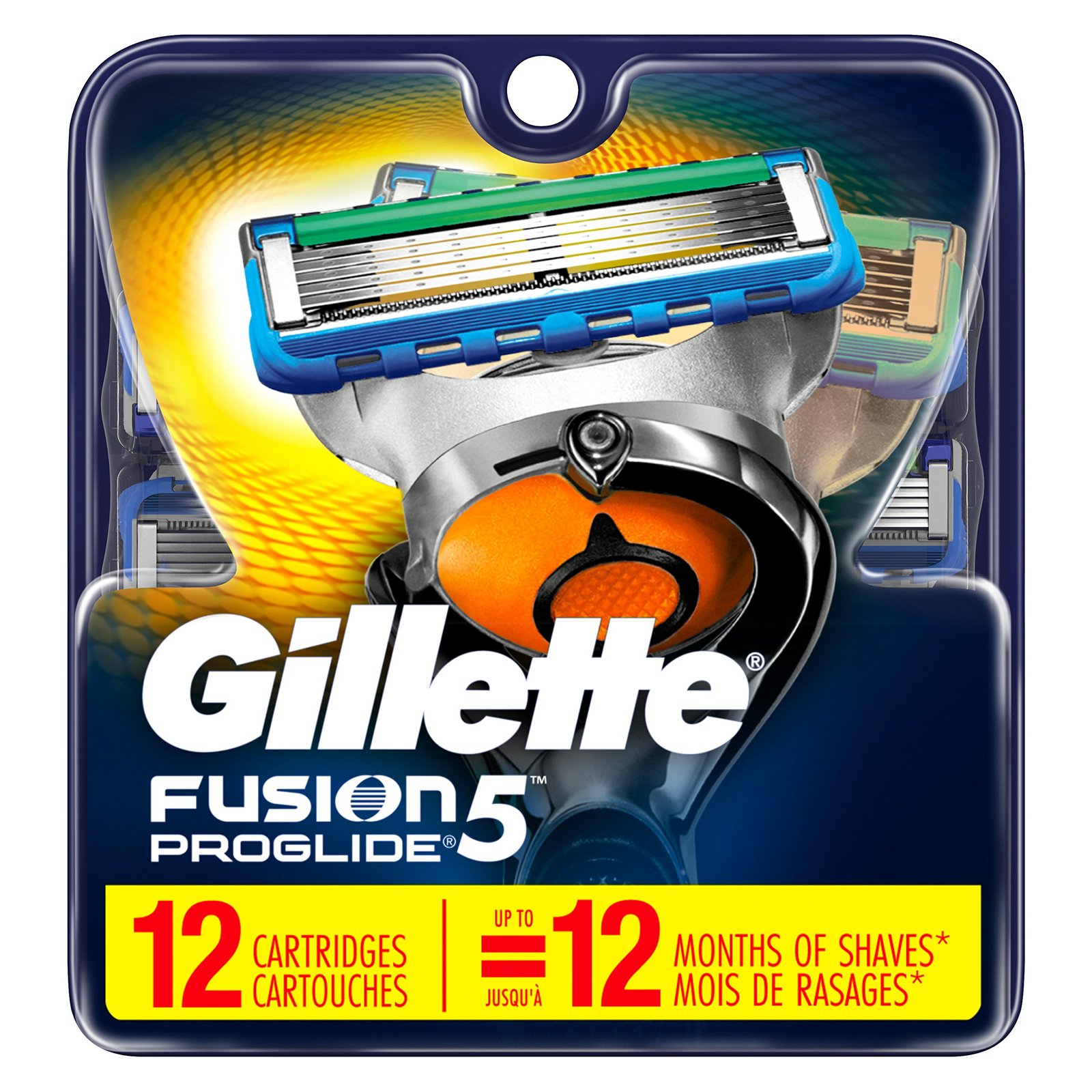 Gillette Fusion5 ProGlide Men's Razor Blades, 12 Blade Refills - $55.71
