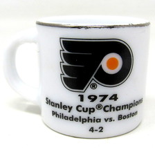 Philadelphia Flyers 1974 Stanley Cup Miniature Mug NHL Hockey 1&quot; Ceramic... - £7.88 GBP
