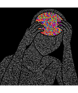 Digital Wall Art - Title: My Mind's A Mess - $4.49