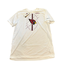 NWT New Arizona Cardinals Nike Dri-Fit Football Legend Team Icon Large T-Shirt - £20.69 GBP