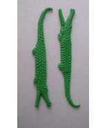 15 - New Green Multi-use 6 inch / 15 cm Crocodile Stirrer / Stir/Swizzle Sticks - $7.50