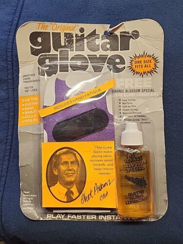 Primary image for Vtg Chet Atkins Guitar Glove, Play Faster Instantly! Nashville, Music