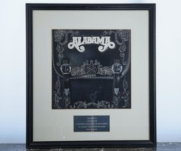 Alabama &quot;Feels So Right&quot; Presentation Record framed Given to Tom Middleton - £146.17 GBP