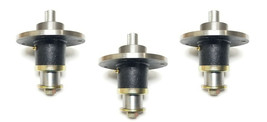 3 Heavy Duty Spindle Assemblies for Hustler, Excel 350595. Includes Blad... - $144.11