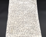 Baby Starters Blanket Snow Leopard Gray White Silver Single Layer - $39.99