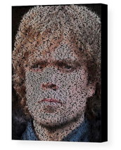 Game Of Thrones Tyrion Lannister Quotes Mosaic WOW Framed 9X11 Limited Edition - £15.16 GBP