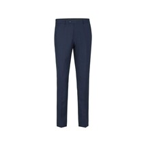 Men Renoir Flat Front Suit Separate Pants Slim Fit Soft Feel Slacks 201-19 Navy image 13