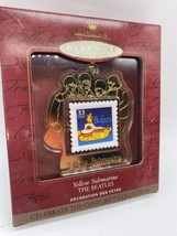 Hallmark Keepsake 1999 The Beatles "Yellow Submarine" Stamp Ornament NEW Vintage - £29.12 GBP