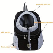 Pet Carrier Backpack Adjustable Pet Front Cat Dog Carrier Travel Bag Hea... - $22.27+