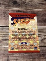 1993 SkyBox The Return of Superman Resistance! #70 - £1.19 GBP