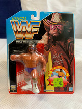1991 Hasbro WWF MACHO MAN RANDY SAVAGE Action Figure in Sealed Blister Pack - £312.83 GBP