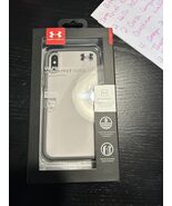 Under Armour Verge Series Hardshell Case for Apple iPhone Xs/X - Clear/Gray - $9.95