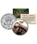 20th CENTURY LIMITED * Famous Trains * JFK Half Dollar Colorized U.S. Coin - $14.95