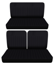 Fits 1965 Ford Falcon 2 dr sedan Front 50-50 top and solid Rear seat covers - £104.10 GBP