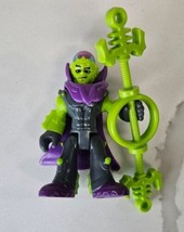 Imaginext Blind Mystery Bag Series 1 GREEN ALIEN figure w/cape &amp; staff C... - $9.89