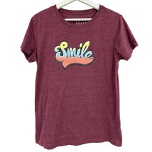 Free State T-shirt XL womens smile graphic tee short sleeve comfy  - £15.03 GBP