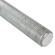 20308 Fully Threaded Rod, 5/8"-18, 3 Ft, Steel, Low Carbon, Zinc - £31.44 GBP