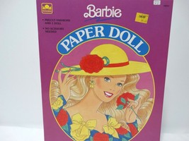 1990 Mattel Golden Book Barbie Paper Doll New Un-cut - £5.81 GBP