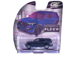 2024 Ford Explorer Blue &quot;Showroom Floor&quot; Series 7 1/64 Diecast Car by Gr... - $13.99
