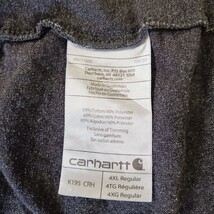 Carhartt Original Fit Graphic T-Shirt Carbon Heather K195 CRH Men's Size 4XL image 6