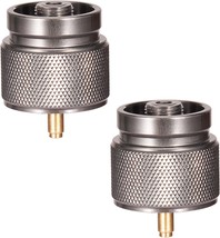 Camping Stove Adapter 1 Lb Propane Small Tank Input En417 Lindal Valve O... - $32.97