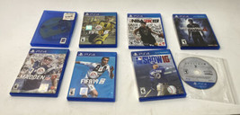PS4 5 Game Lot Madden 17 19 FIFA 17 19 MLB The Show 16 2k 19 Uncharted Destiny 2 - £27.87 GBP