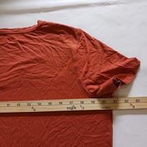 Carhartt Relaxed Fit V-Neck Women's Peach T-Shirt Top Size L (12-14) image 7