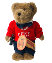 Coke Coca Cola Plush Boyds Bears David Mint Bear With Tags &amp; Clothes A+ - £41.28 GBP