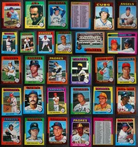 1975 OPC O-Pee-Chee Baseball Cards Complete Your Set U You Pick List 221-440 - £1.99 GBP+
