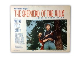 &quot;The Shepherd Of The Hills&quot; Original 11x14 Authentic Lobby Card Poster 1955 - £59.81 GBP