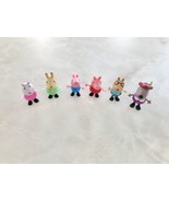 Peppa Pig Figures Jointed Action Figurines Lot of 6 Pedro Danny Suzy Reb... - £5.77 GBP
