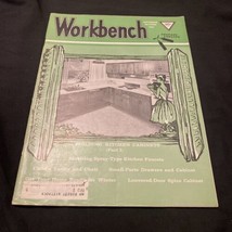Vintage Oct 1961 Workbench Magazine Woodworking Arts Crafts Projects Home - £15.92 GBP