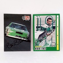 Brett Bodine Autographed NASCAR 1991 Pro Set #98 &amp; 1993 Maxx #26 SIGNED Card Lot - $9.95