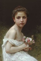 Little Girl with a Bouquet - $19.97