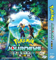 Anime Dvd Pokemon Journeys: The Series VOL.1-48 End English Dubbed + Free Ship - £27.01 GBP