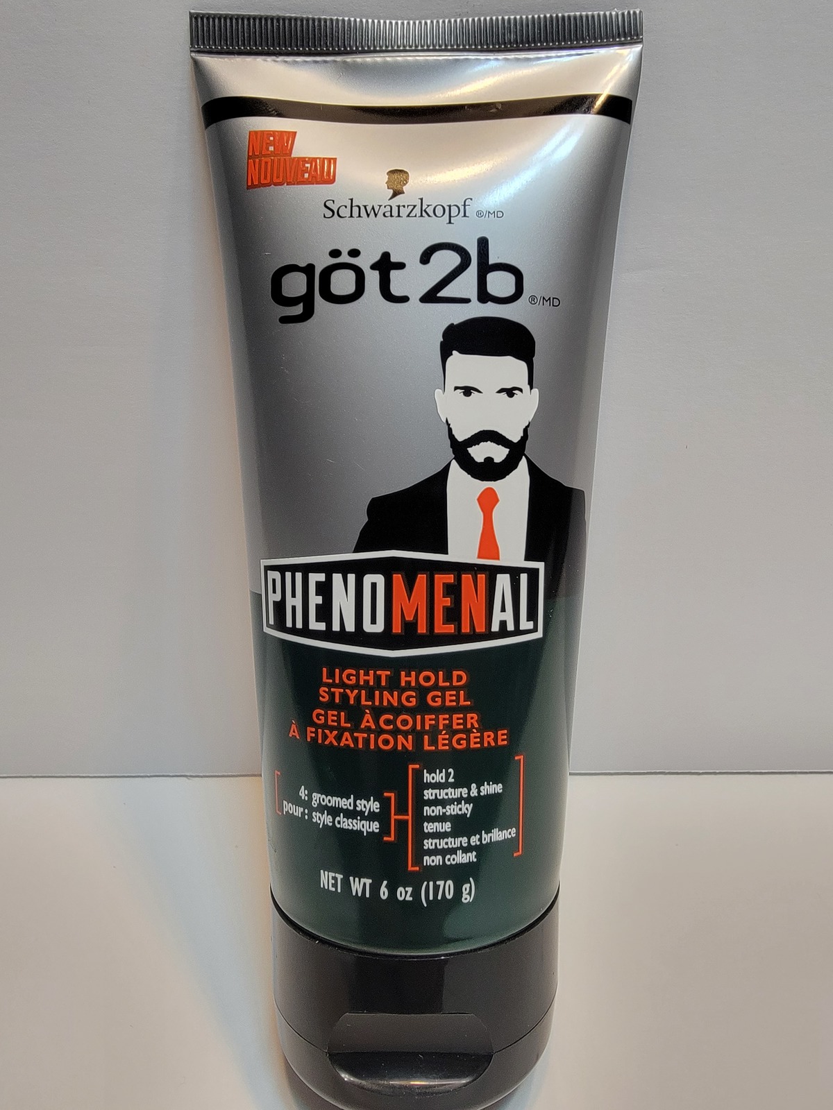 New Schwarzkopf Got2b Phenomenal Light Hold Styling Hair Gel 6 OZ - £27.65 GBP