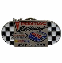 2001 Pontiac 400 Richmond Raceway Virginia Race NASCAR Racing Enamel Hat Pin - £6.24 GBP