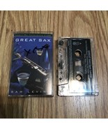 NEAT SAM LEVINE GREAT SAX PREOWNED CASSETTE - $5.24