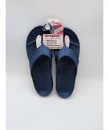 NUUSOL CASCADE Flip Flops Men&#39;s 12 Made in America Blue NEW Arch Support... - £26.74 GBP