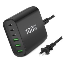 USB C Charger, 100W 6 Port USB C Charging with 3 USB - £100.89 GBP