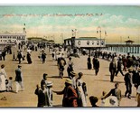 Boardwalk Natatorium Fishing Club Asbury Park New Jersey NJ 1919 DB Post... - $2.92