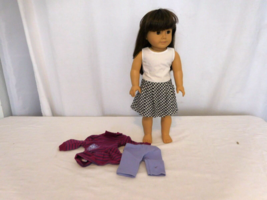 American Girl Samantha 18&quot; Doll Pleasant Company 2008 + AG Clothes - £58.25 GBP