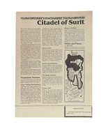 Avalon Hill Chaosium GRIFFIN ISLAND Rune Quest Game 1986 - CITADEL OF SURLT - £11.85 GBP